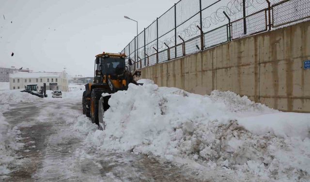 Bitlis'te karla mücadele seferberliği