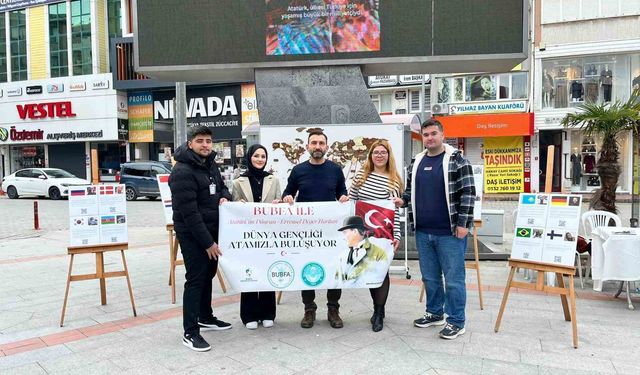 Burhaniye'de üniversitelilerden anlamlı bir proje