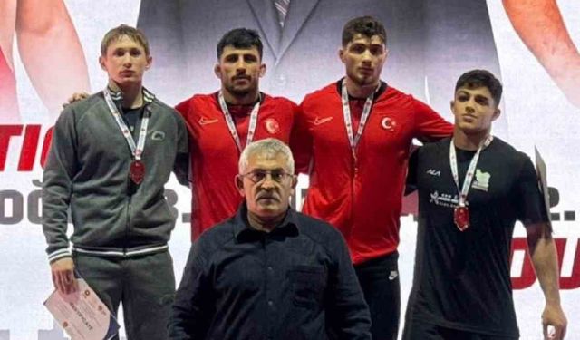 Büyükşehir güreşçisinden uluslararası başarı