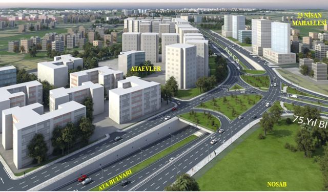 Büyükşehir Nilüfer'e 3 kavşak..