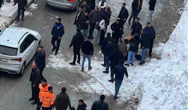 Çatıdan düşen kar kütlesi genç kızın hayatına mal oldu