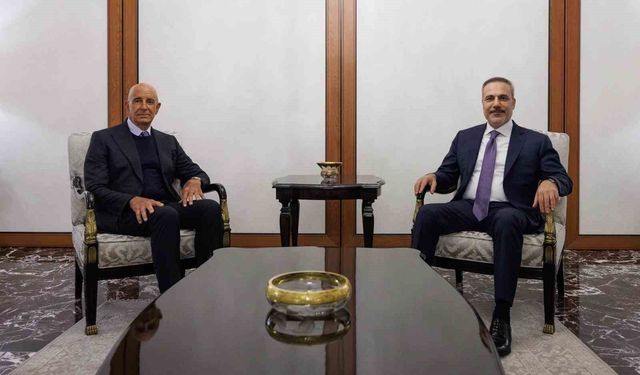 Dışişleri Bakanı Fidan, ABD'nin Ankara Büyükelçisi Barrack'ı kabul etti