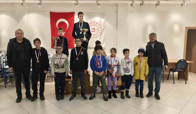 Düzce satranç şampiyonası yapıldı