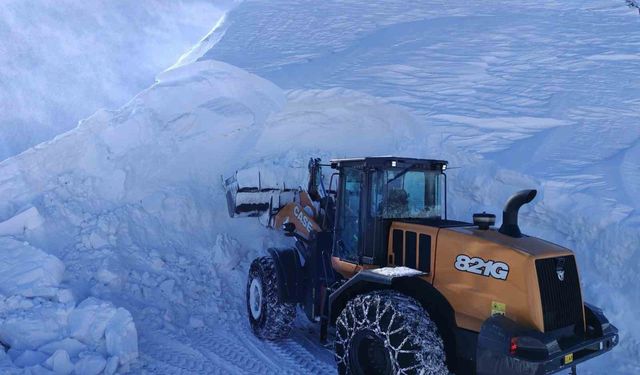 Elazığ'da kapalı 115 köy yolunda çalışmalar sürüyor