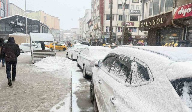 Hakkari'de kar yağışı