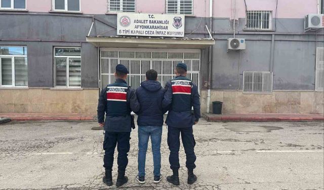 Hapis cezasıyla aranan şahsı jandarma yakaladı