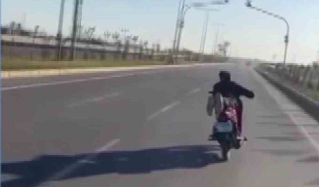 Hatay'da motosikletli çocuk sürücüye 50 bin TL ceza