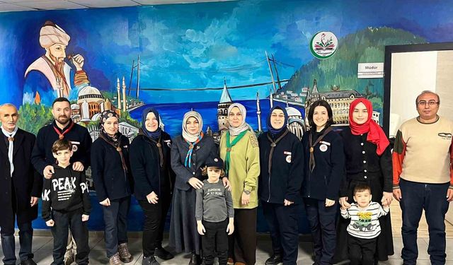 İzciler Milli Eğitim Müdürü ile buluştu