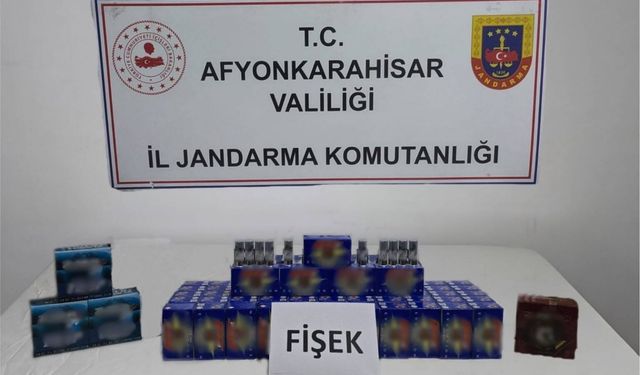 Jandarma faturasız av tüfeği mermisi ele geçirdi