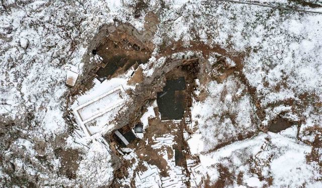 Kar altında tarihe tanıklık