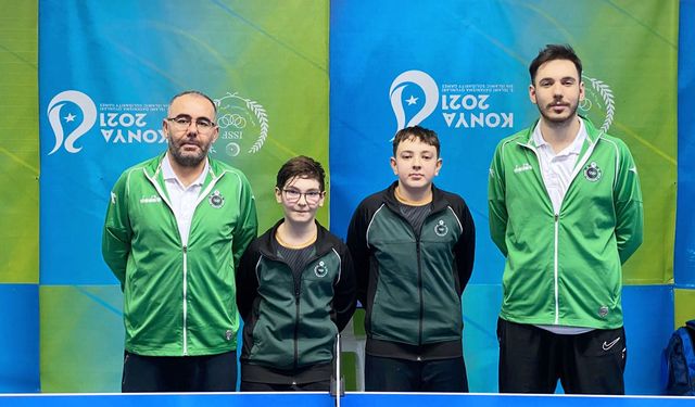 Karatay Masa Tenisi Takımı'ndan milli gurur