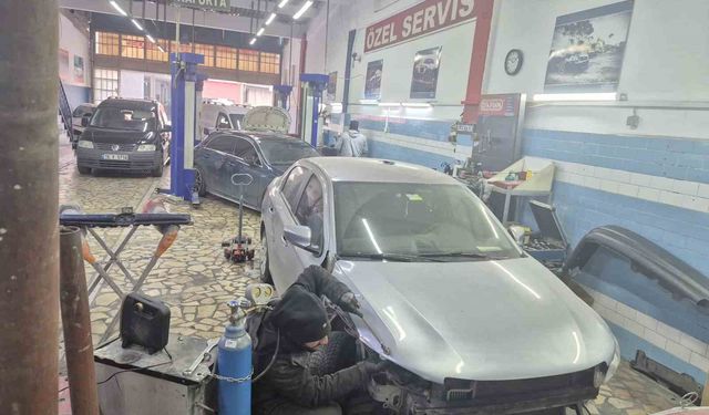 Kasko ile tamir olmayı bekleyen yüzbinlerce araçta parça krizi