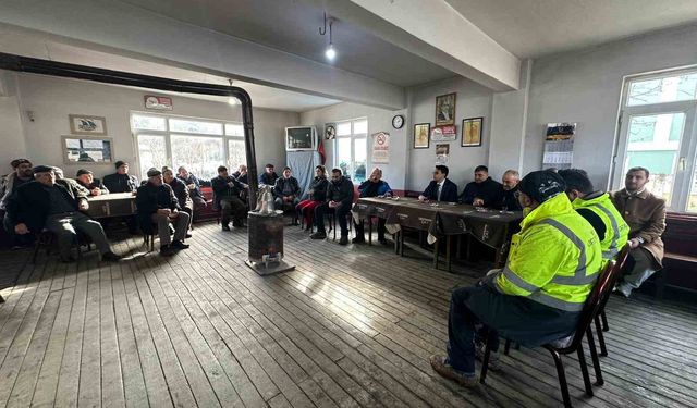 Kaymakam Kara, Sarıdayı Köyü'nde vatandaşla buluştu