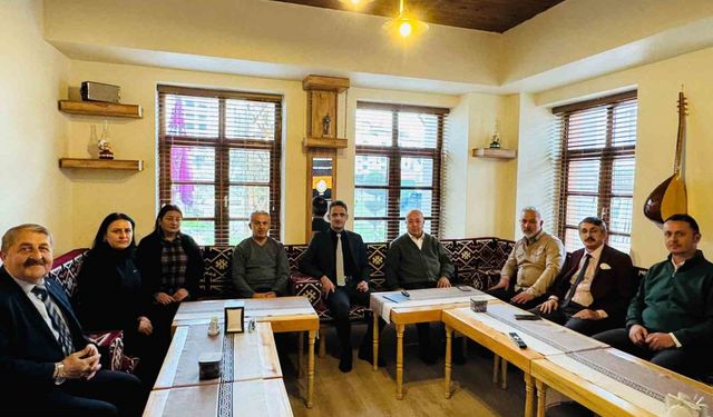 Kaymakam Kaya, gazetecileri ağırladı