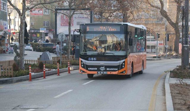 Kırşehir'de şehir içi ulaşım tarifesine zam
