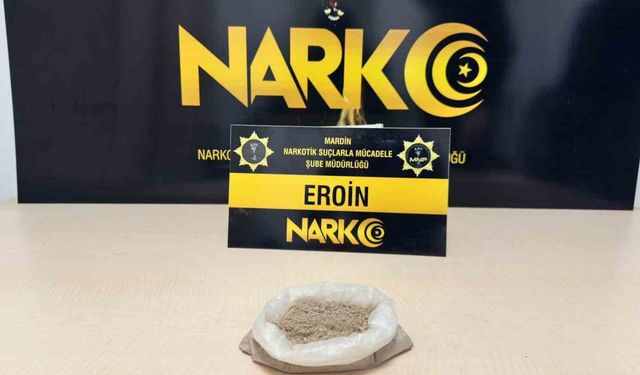 Mardin'de düzenlenen uyuşturucu operasyonunda 4 şüpheli yakalandı