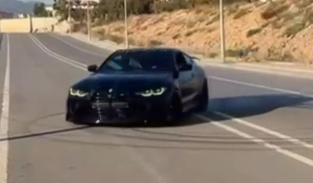 Mersin'de drift atan sürücüye 58 bin TL ceza