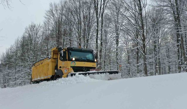 Ordu'da eğitime kar engeli