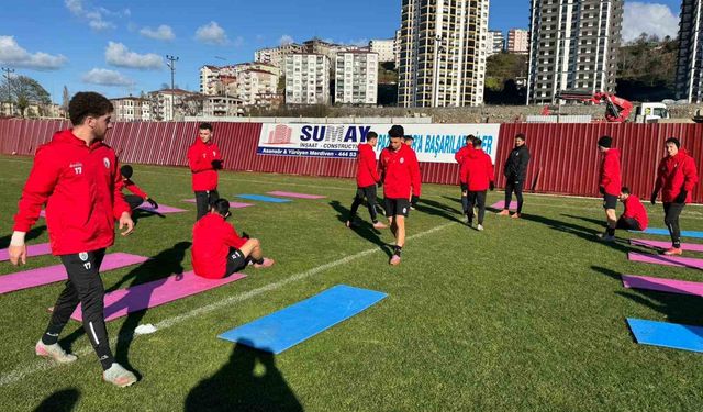 Pazarspor'da ikinci yarı mesaisi başladı