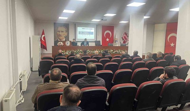 Siirt TSO'da KOSGEB Girişimci Destek Programı Toplantısı gerçekleştirildi