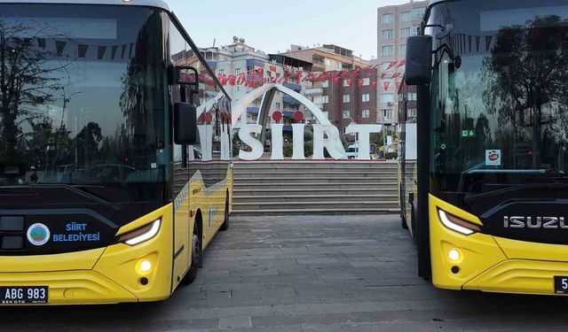 Siirt'te belediye otobüslerinde ek sefer
