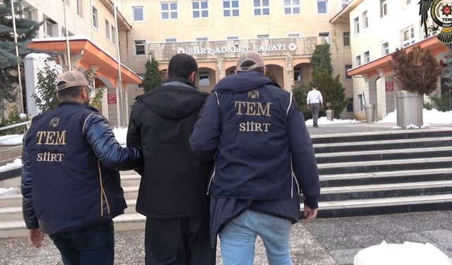 Siirt'te sosyal medyadan DEAŞ propagandası yapan şahıs tutuklandı
