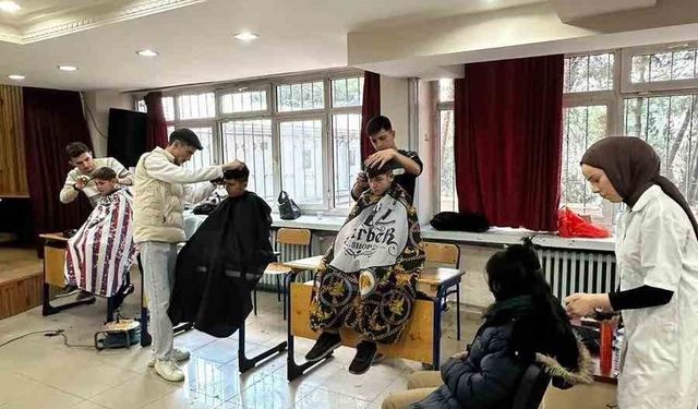 Sinop'ta sosyal sorumluluk projesi mesleki deneyime dönüştü