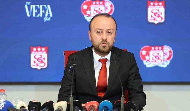 Sivasspor Başkanı Burak Özçoban: 'Transfer yasağı kalkacak'