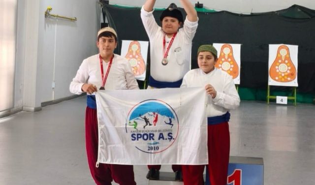 Spor A.Ş. okçulukta madalyaları topladı