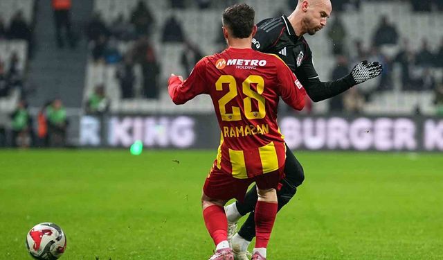 Trendyol Süper Lig: Beşiktaş: 0 - Kayserispor: 0 (İlk yarı)
