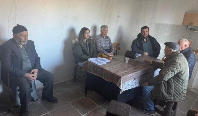 Üreticilere tarımsal bilgilendirme toplantısı