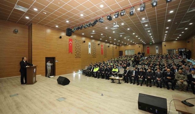 Vali Kızılkaya: 'Emniyet teşkilatımız, Siirt'in huzurunun en güçlü teminatıdır'