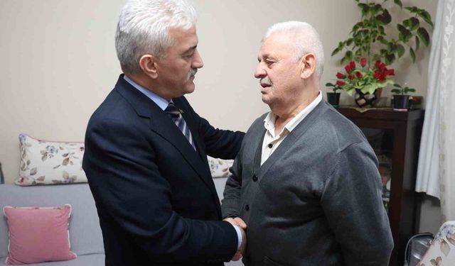 Vali Mehmet Makas'ın ilk ziyareti şehit polis memurunun ailesine