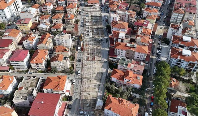 Yatağan pazaryeri modern ve konforlu bir yapıya kavuşuyor