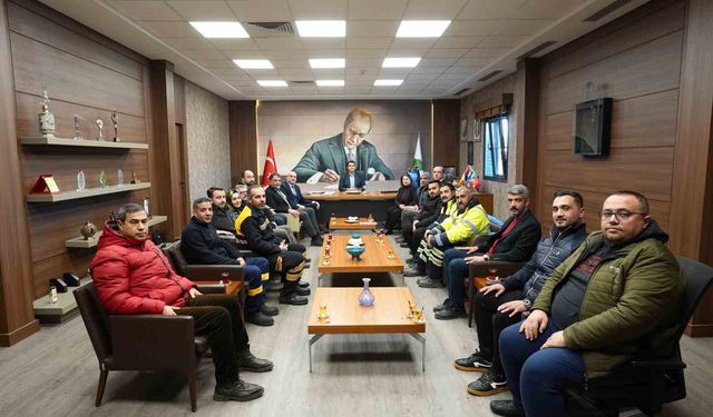 Yılmaz'dan kar mesaisine anlamlı teşekkür