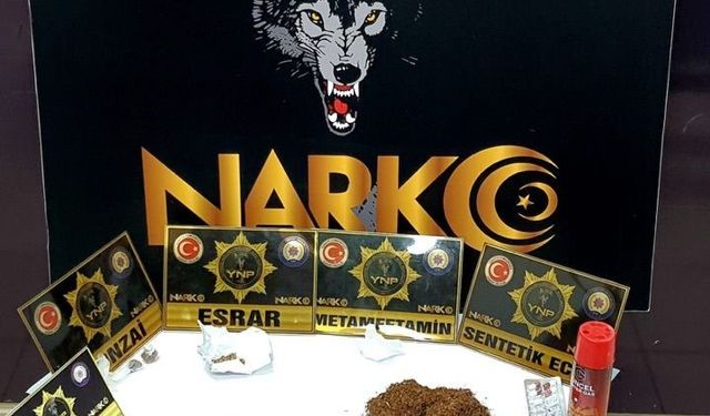 Yozgat'ta uyuşturucu ele geçirildi: 5 gözaltı