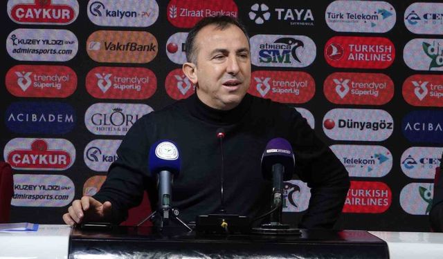 Recep Uçar: 'Maça gelen seyircilerimizi evlerine mutlu göndermek istiyorduk'