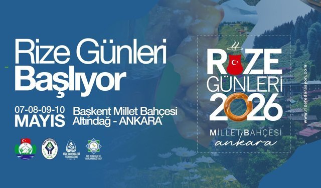 Ankara Rize Günleri Başlıyor