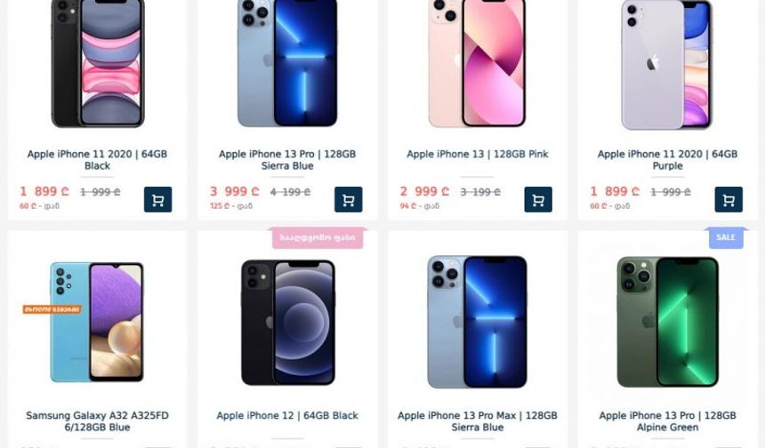 Gürcistan'da iPhone 13 Pro Max Fiyatı: Türkiye'den %82 Daha Ucuz!