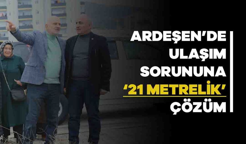 Ardeşen Yeni Şehir Girişi Kazanıyor