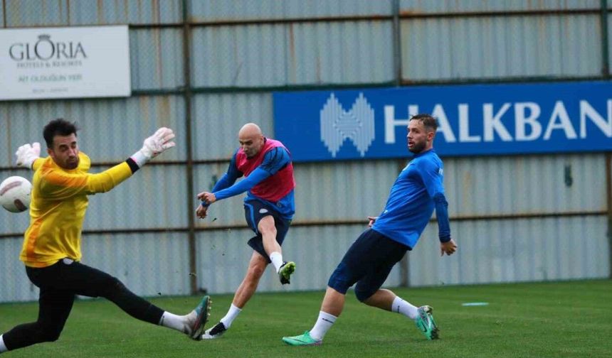Çaykur Rizespor, MKE Ankaragücü maçı hazırlıklarını tamamladı