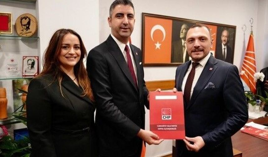 Gökhan Yüksel, Kartal Belediye başkan aday adaylığı için başvuru yaptı
