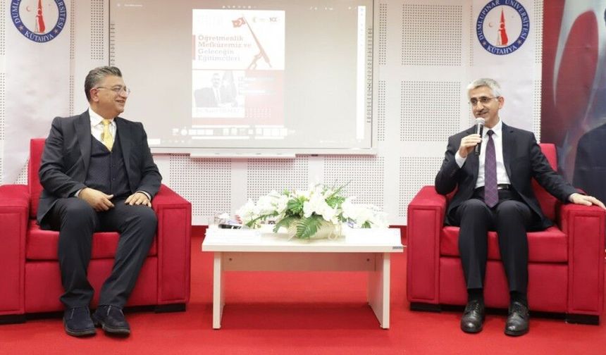 Kütahya’da ’Öğretmenlik Mefkûremiz ve Geleceğin Eğitimcileri’ konulu konferans