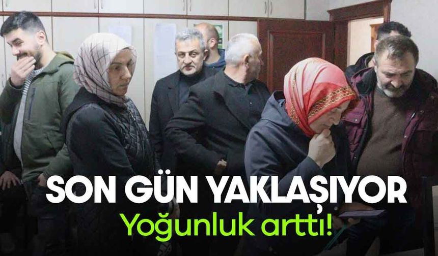 Rize Ziraat Odası'nda ‘ÇKS’ Yoğunluğu Devam Ediyor