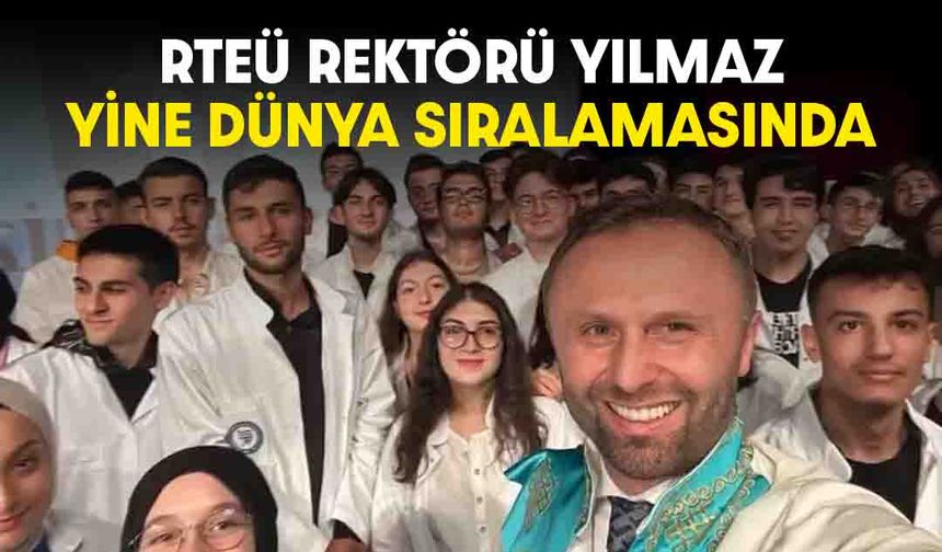 Prof. Dr. Yusuf Yılmaz Yine Dünya Sıralamasına Girdi