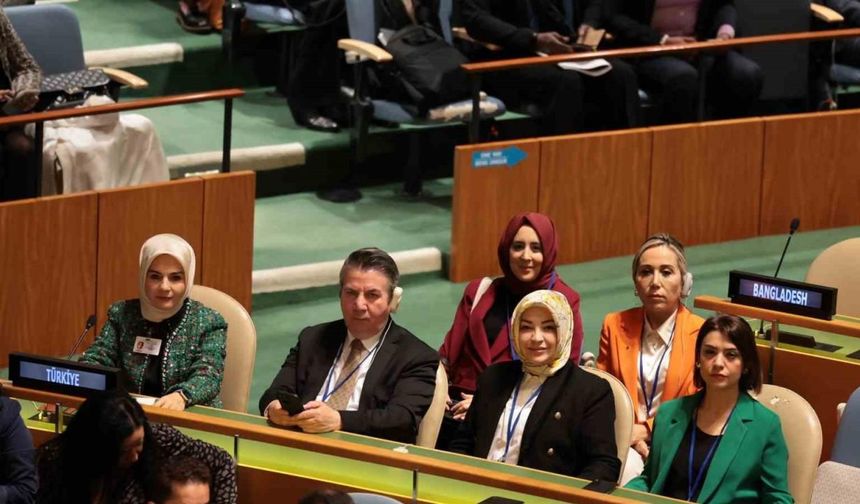Aile ve Sosyal Hizmetler Bakanı Göktaş, BM Kadının Statüsü Komisyonu Toplantısı’na katıldı
