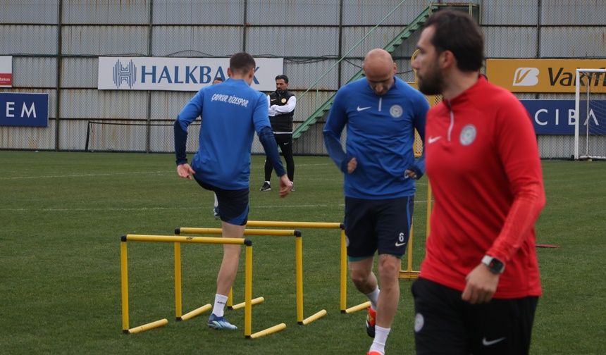 Çaykur Rizespor, İstanbulspor Maçı Hazırlıklarını Sürdürüyor
