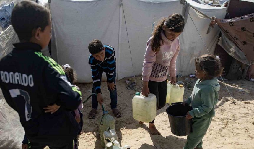 BM: "Gazze Şeridi’nde su kaynaklı hastalıklar yayılıyor"