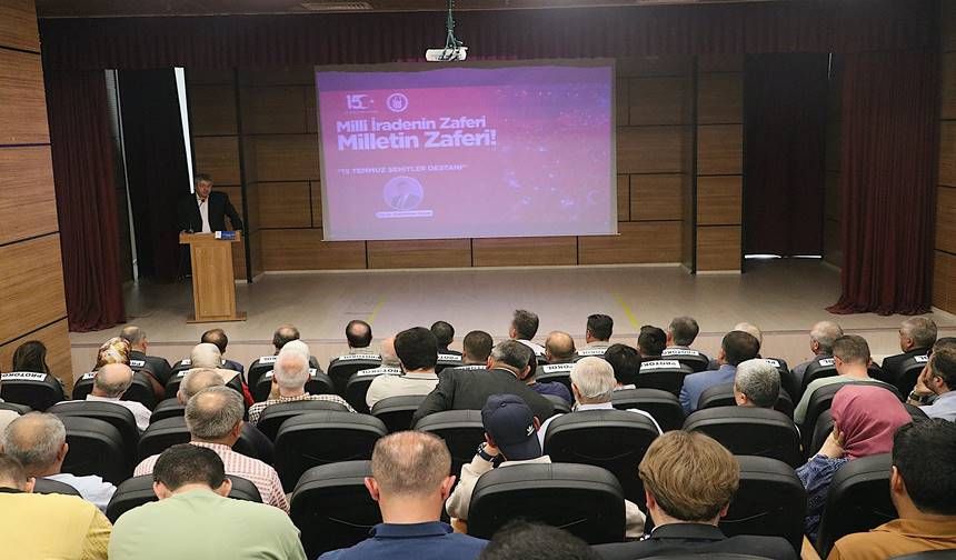 Bayburt Üniversitesinde '15 Temmuz Şehitler Destanı' Konferansı Düzenlendi