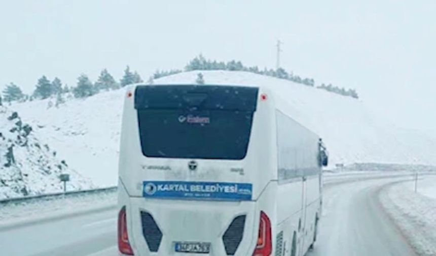 Devrilen otobüsün kaza öncesi seyir halindeki görüntüleri ortaya çıktı